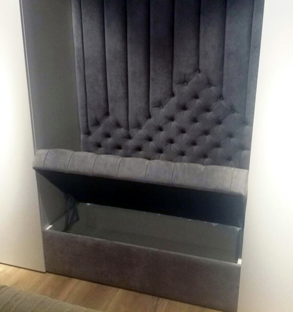 Панель и тумба с нишей