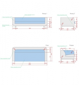 Чертеж дивана
