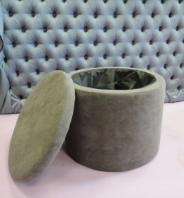 Пуф с крышкой и местом для хранения